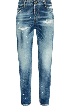 Dsquared2 Jeans med logotypmärke