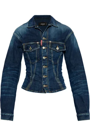 Dsquared2 Jeansjacka med knäppning
