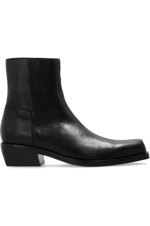 VERSACE Luciano stövletter i läder