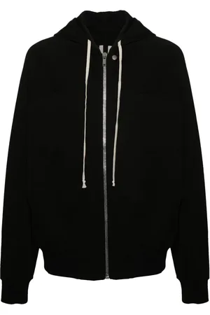 Rick Owens Hoodie med dragkedja