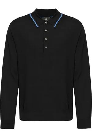 Paul Smith Pikétröja med randdetalj