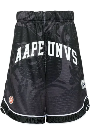 A Bathing Ape Mjukisshorts med logotyp