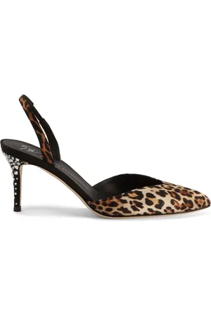 Giuseppe Zanotti Leopardmönstrade pumps