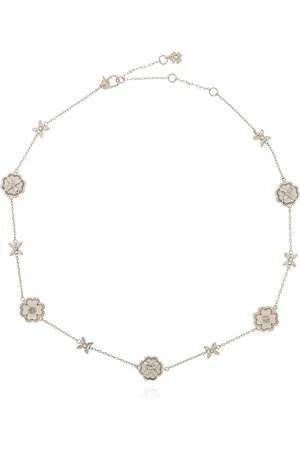 Kate Spade Heritage Bloom halsband i pärlemor