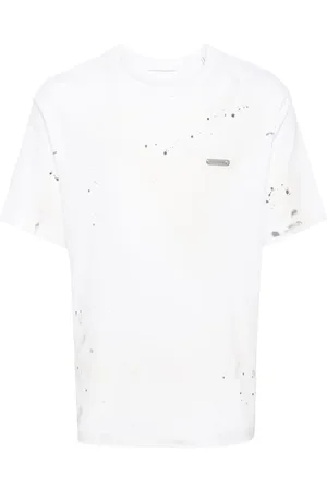 Helmut Lang Pikétröja med färgstänk