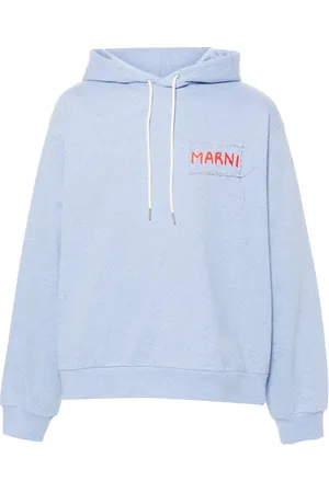 Marni Hoodie med logotypmärke