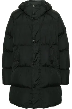 Stone Island Vadderad ytterjacka med huva