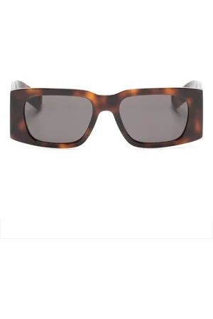 Saint Laurent SL 654 rektangulära solglasögon