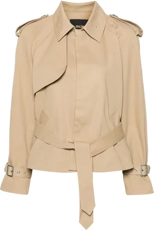 Maje Trenchcoat med nitar