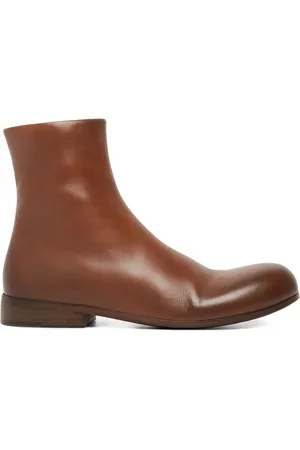 MARSÈLL Ankelboots med rundad tå