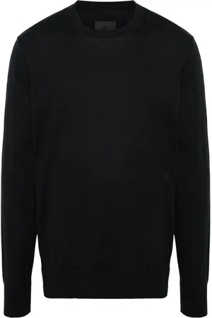 Givenchy Finstickad tröja med rundad hals