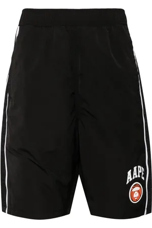 A Bathing Ape Shorts med logotyp