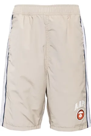 A Bathing Ape Shorts med logotyp