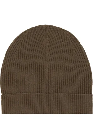 Rick Owens Ribbstickad mössa
