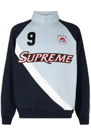 Supreme Equipé sweatshirt med logotypapplikation
