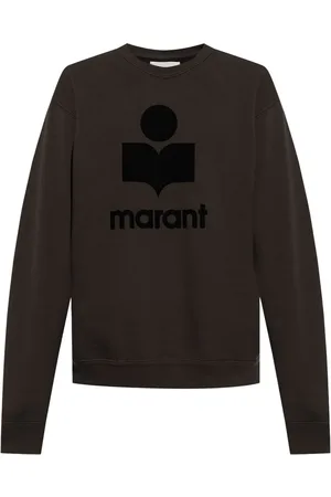 Isabel Marant Sweatshirt med logotypapplikation