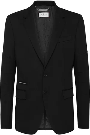 Philipp Plein Blazer med logotypmärke