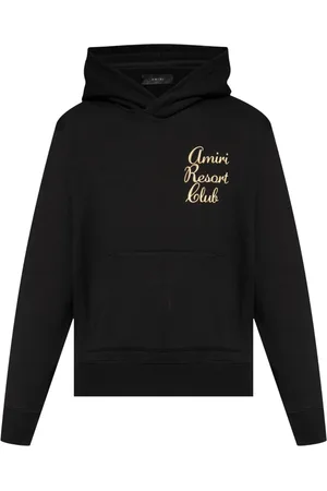 AMIRI Hoodie med broderad logotyp