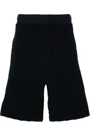 Fendi FF bermudashorts i frotté