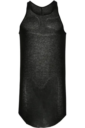 Rick Owens Basic finribbat linne