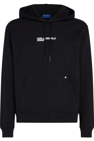 Karl Lagerfeld Hoodie med grafiskt tryck