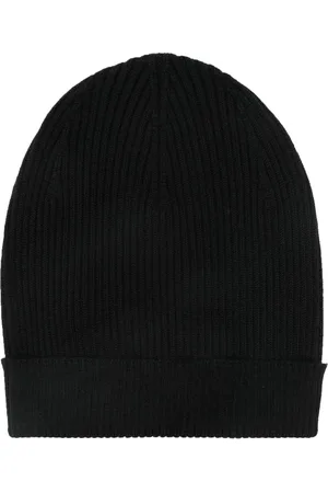 Rick Owens Ribbstickad mössa