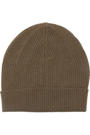 Rick Owens Ribbstickad mössa