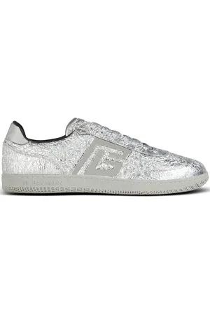 Balmain Swan lädersneakers