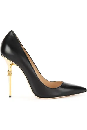 Elisabetta Franchi Pumps med logotyp 110 mm