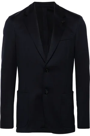 LARDINI Enkelknäppt blazer