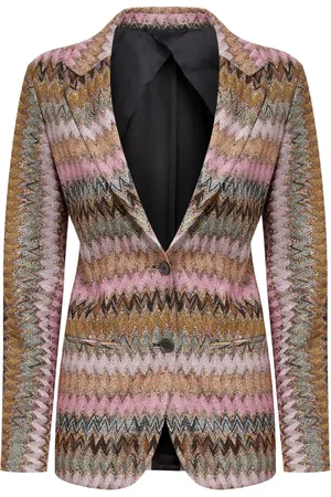 Missoni Chevronstickad blazer
