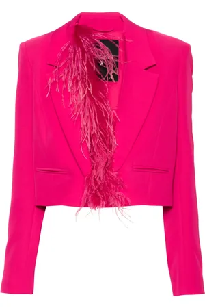 Patrizia Pepe Blazer med fjäderkant