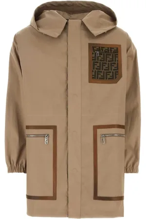 Fendi Parkas med monogrammönster
