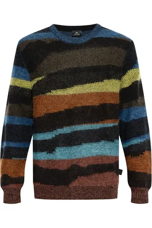 Paul Smith Randig tröja med rundad hals