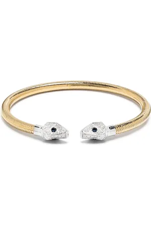 Ponte Vecchio Nobile safirarmband i 18K gult guld