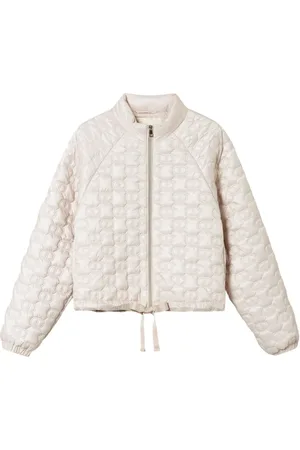 Twin-Set Oval T quiltad puffjacka