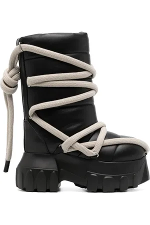 Rick Owens Porterville Lunar Mega Tractor stövlar