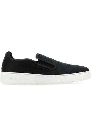 MCM Lädersneakers med monogram