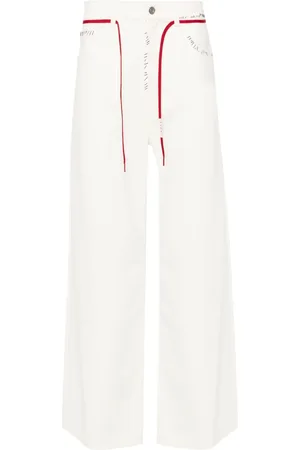 Marni Jeans med logotypmärke