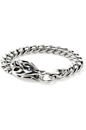 John Hardy Naga safirarmband i sterlingsilver