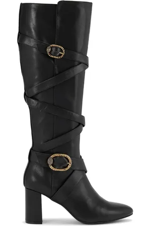 Kurt Geiger Mayfair stövlar med remmar 80 mm