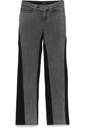 MUGLER Tvåfärgade straight