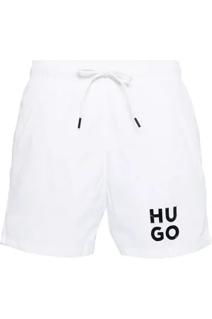 HUGO BOSS Paol badbyxor med logotyp