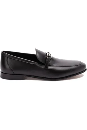 Fendi Loafers med logotypplakett
