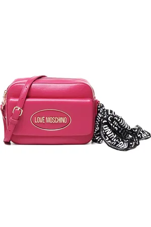 Moschino Axelremsväska med logotyp