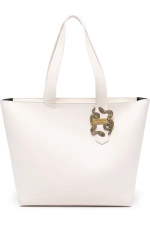 Roberto Cavalli Iconic Snakes totebag med plakett