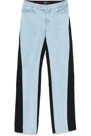 MUGLER Tvåfärgade straight