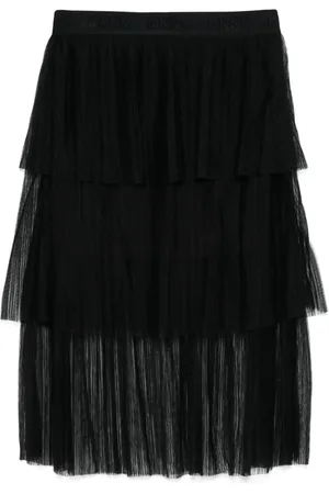DKNY Midikjol med lagerdesign