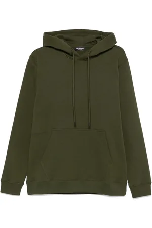 Dondup Hoodie med upphöjd logotypdetalj