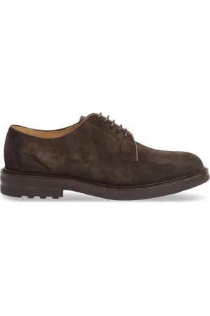 Brunello Cucinelli Derbyskor i mocka